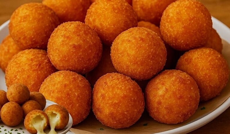 Crispy Cheese Balls with 3 Ingredients – Quick Snack Ready in Minutes